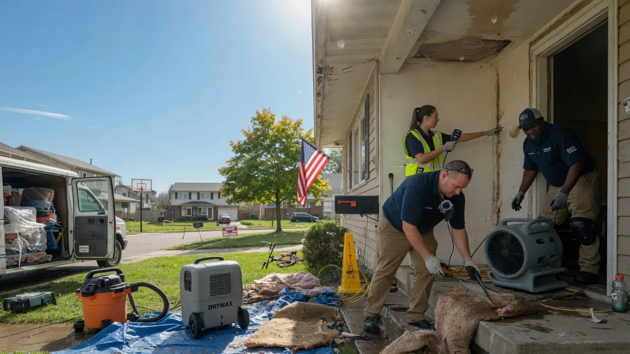 Water Damage Restoration in Wheatfield, IN near me